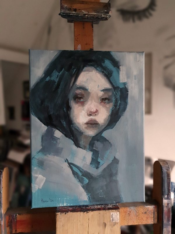 Girl in Blue - Image 3