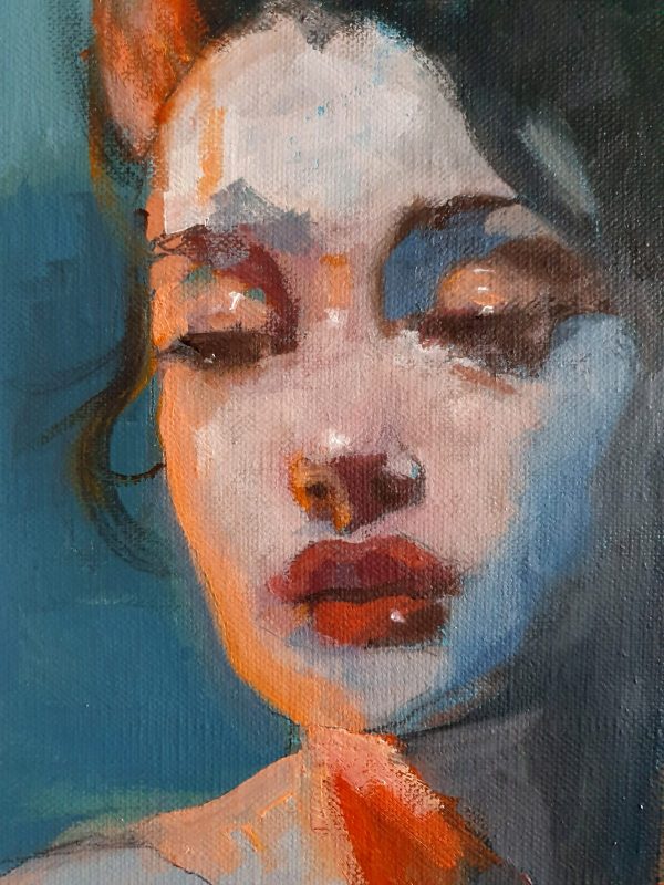 Woman with Red Lips - Image 2
