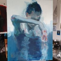 Woman with Hand in Water - Image 3