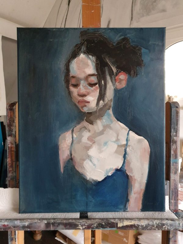 Girl in Blue - Image 3