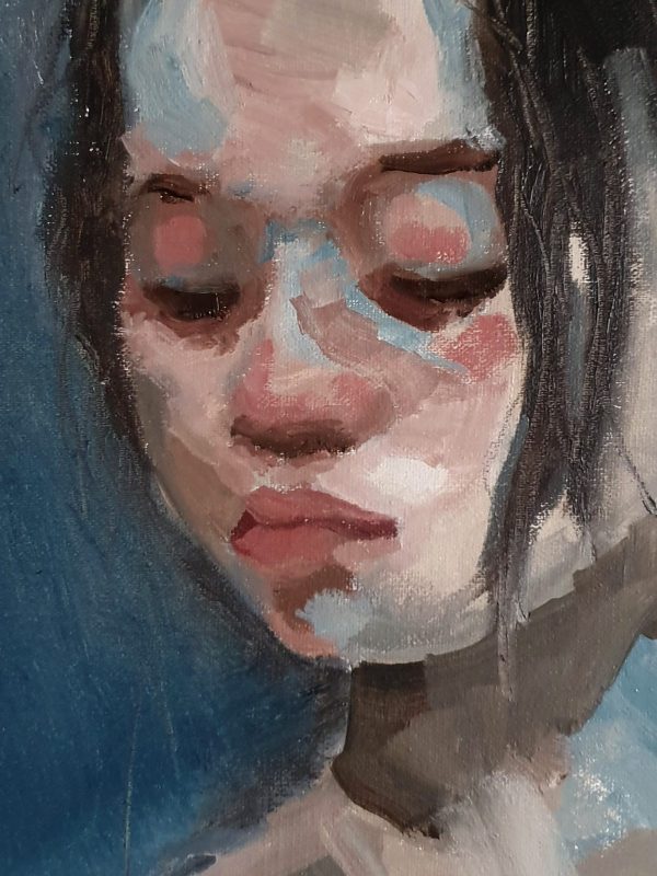 Girl in Blue - Image 2
