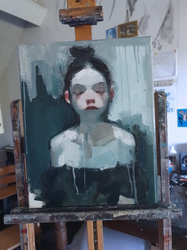 Girl with Bare Shoulders - Image 3