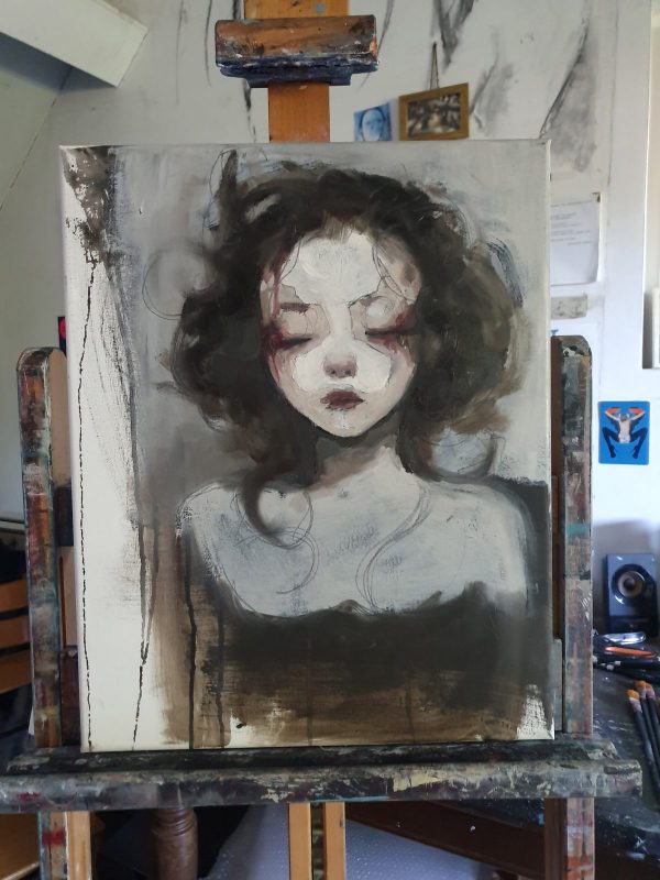 Girl in Ochre - Image 3